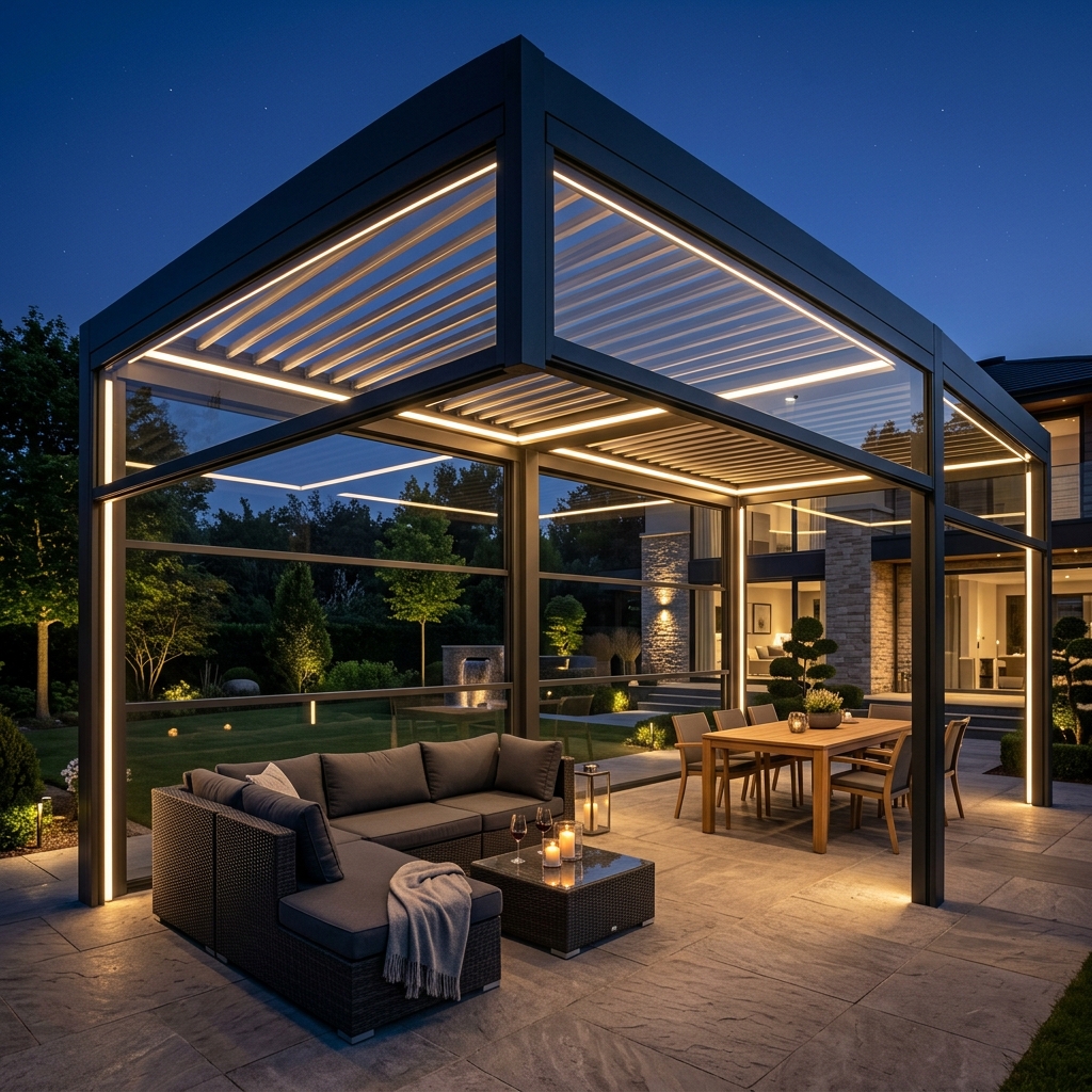 Bioklimatik Pergola Sistemleri